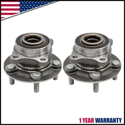 2X Front or Rear Wheel Hub Bearing Assembly for Ford Fusion Lincoln MKZ (2013–2020)