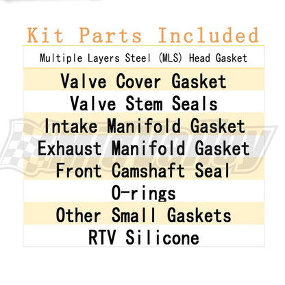 Head Gasket Set for Ford Fusion Escape Mercury Mariner 2.5L (2006–2012)
