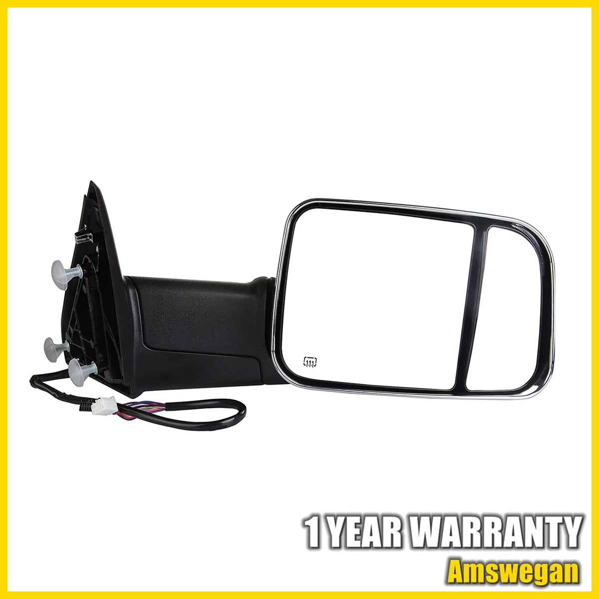 Set of 2 Power Heated Towing Mirrors for Ram 1500 2500 3500 (2013–2020)