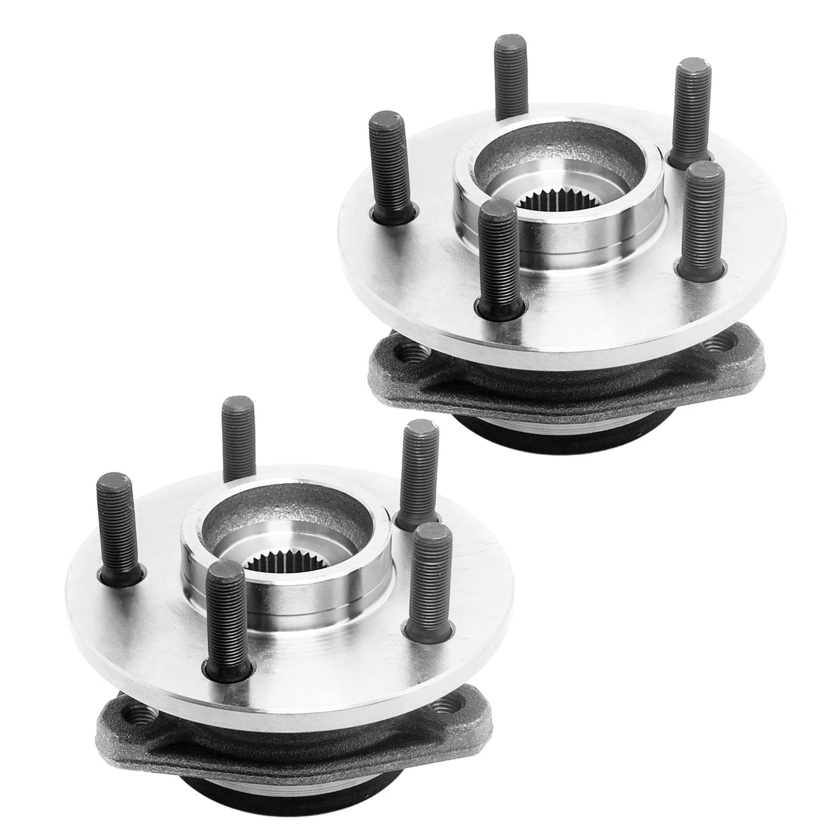 2X Front Wheel Bearing & Hub Kit for Jeep TJ Wrangler (1999–2006) 513158