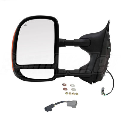 Heated Signal Side Mirror Driver Left for Ford Super Duty (2000–2023)