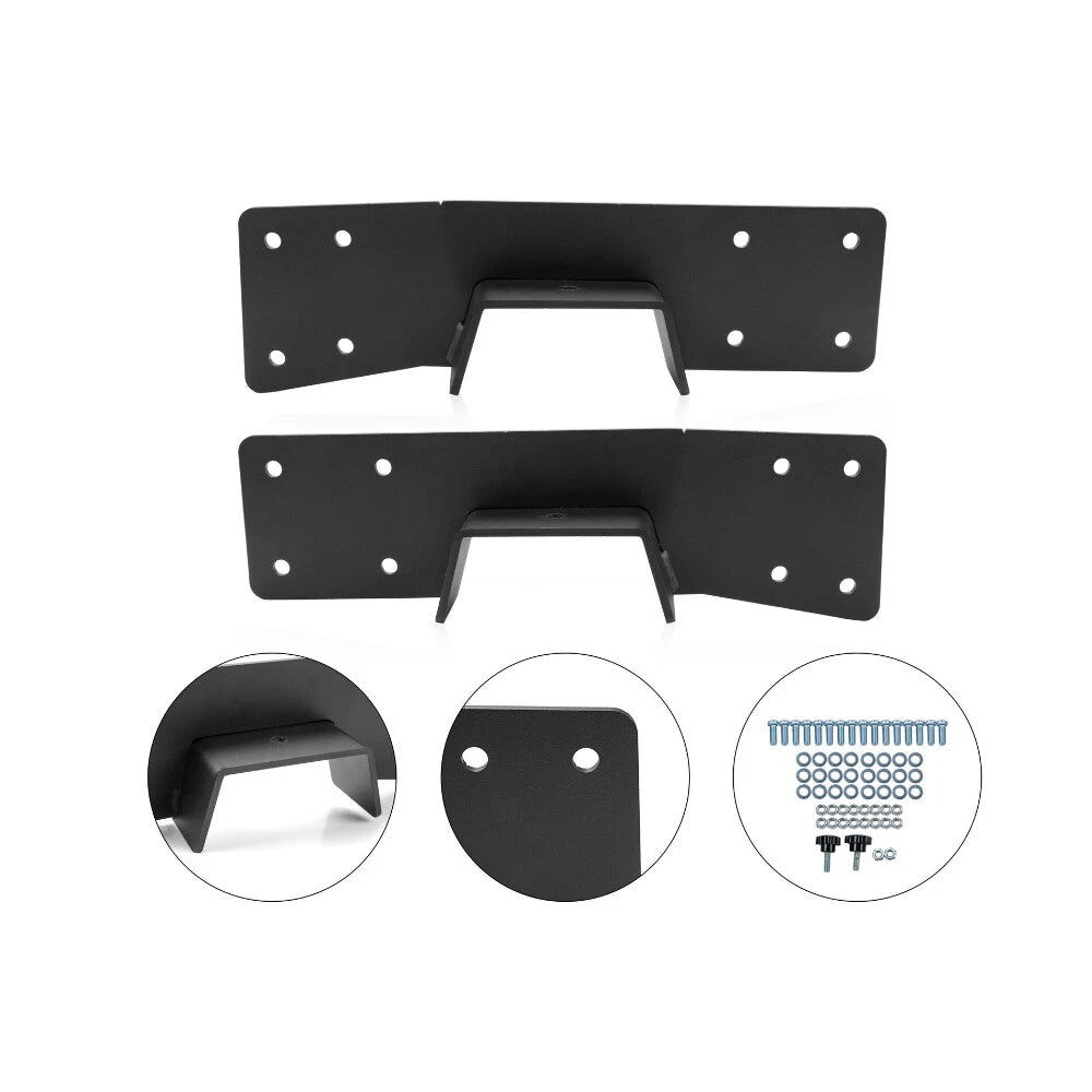 Steel Rear Axle Lowering C Notch Flip Kit for Chevrolet Silverado 1500 (1999–2006)