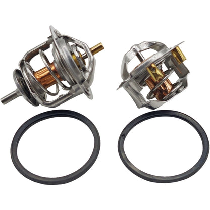 Engine Coolant Thermostat Set for Isuzu GMC CHEV (2005–2018) 4HK1 5.2L