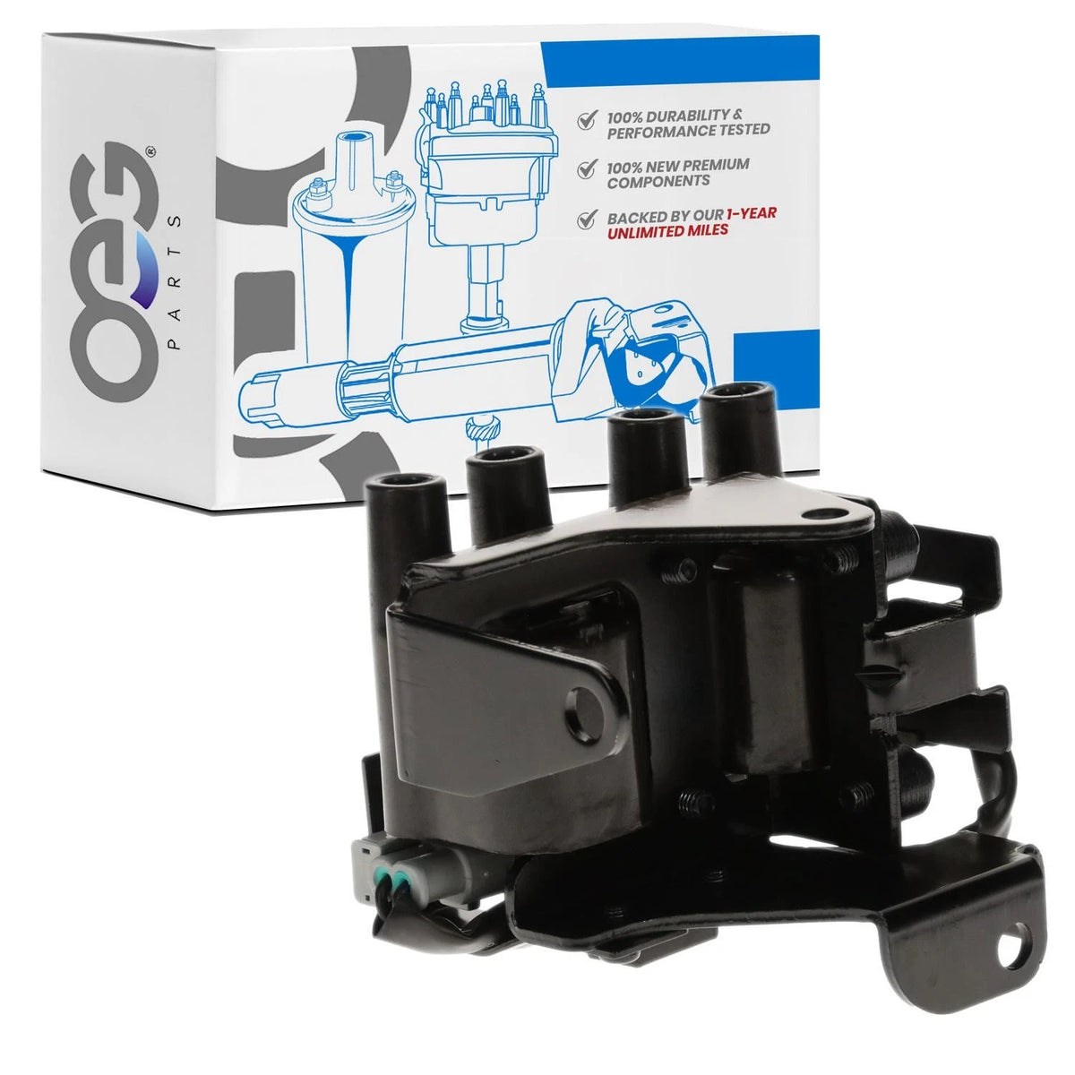 Ignition Coil for Hyundai Atos Prime (1999–2003) 27301-02700 27301-02710 DIC-0111