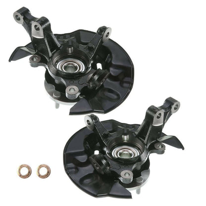 Pair Front Wheel Bearing Hub Steering Knuckle for Toyota Corolla (2003–2008)