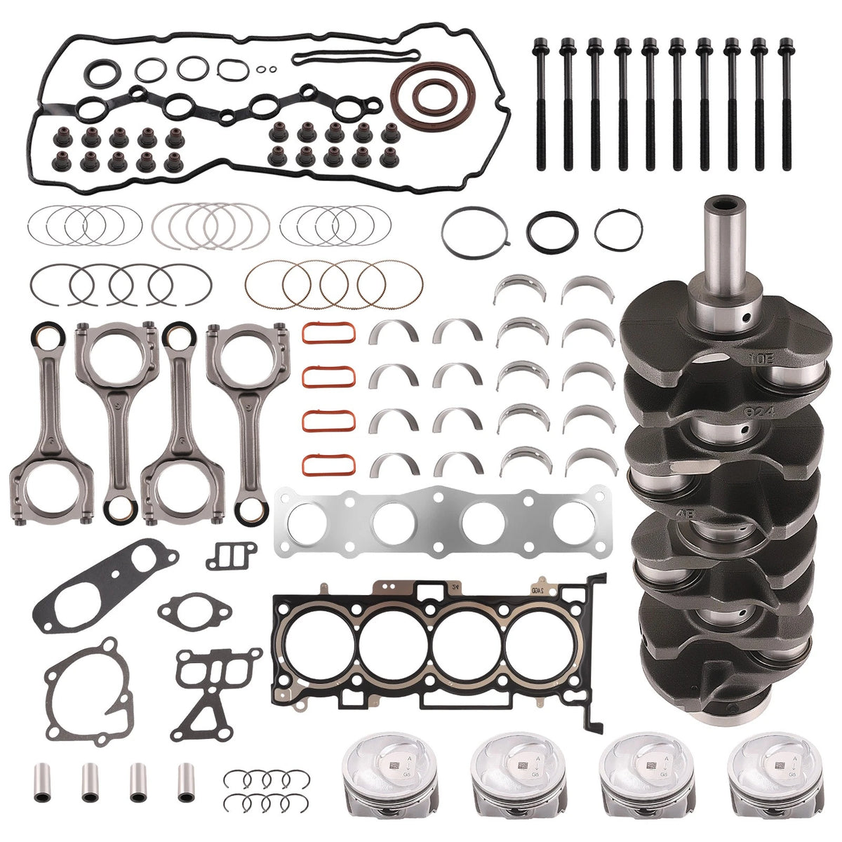 Engine Overhaul Rebuild Kit for Hyundai Santa Fe, Kia Sorento 2.4L (2011–2015)