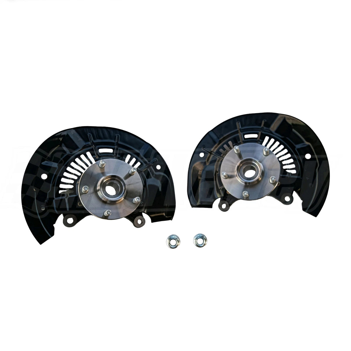 2X Front Steering Knuckle & Wheel Bearing Hub Assembly for Toyota Sienna (2004–2020)