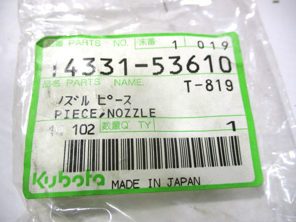 Fuel Injector Nozzle for Kubota RK95 (14331-53610, DLLA140PN003)