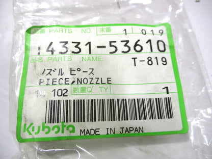Fuel Injector Nozzle for Kubota RK95 (14331-53610, DLLA140PN003)