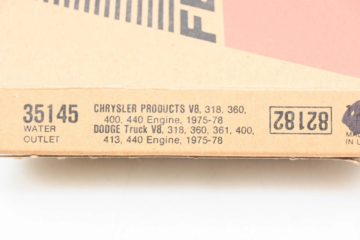 3X Fel-Pro 35145 Water Outlet Gaskets for