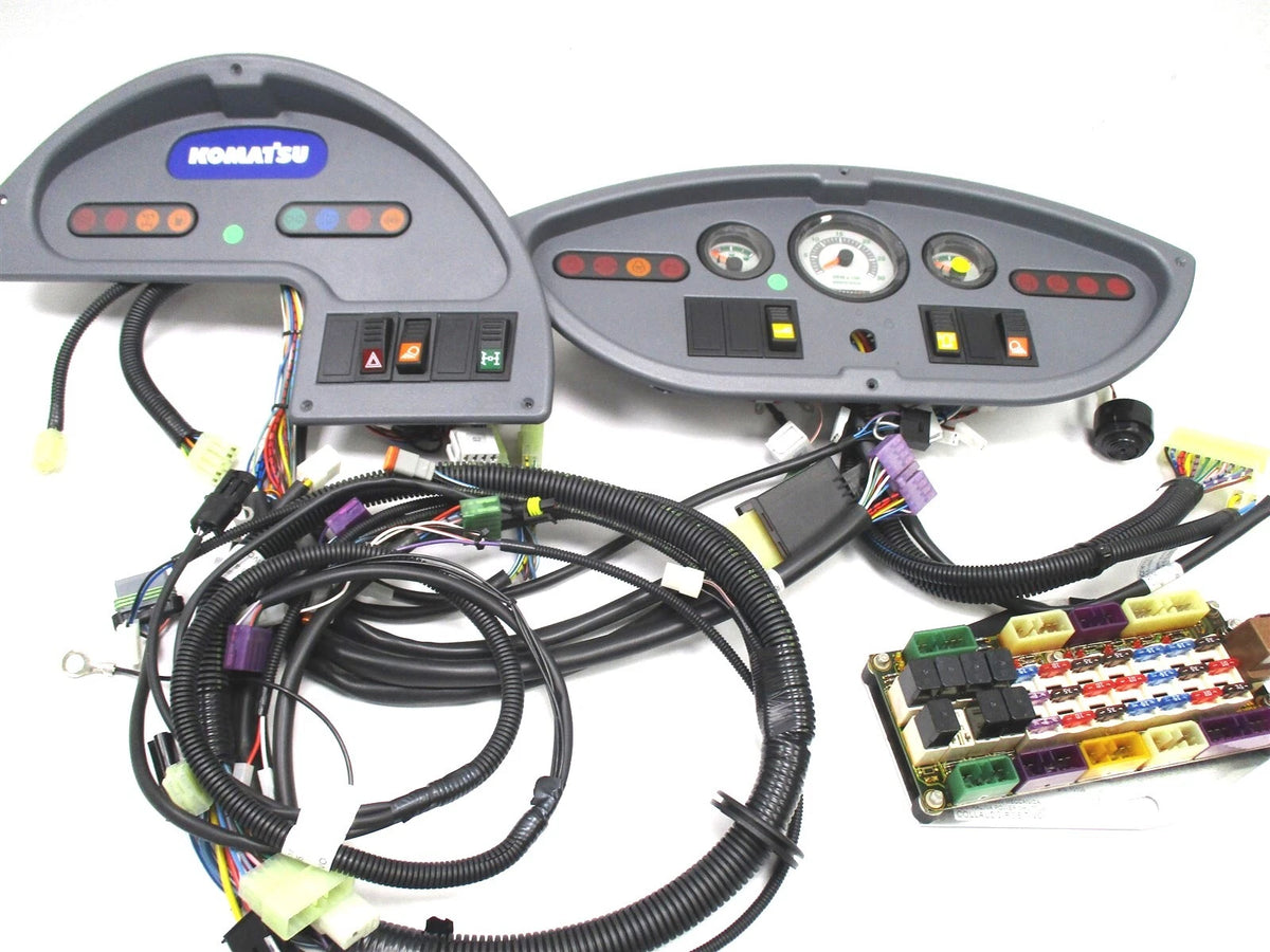 OEM instrument panel cluster/wiring kit for Komatsu WA800/900-3 (–)