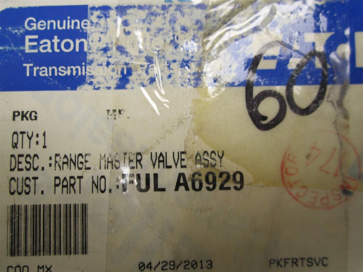 Eaton Fuller Transmission Shift Selector Valve A6929 for