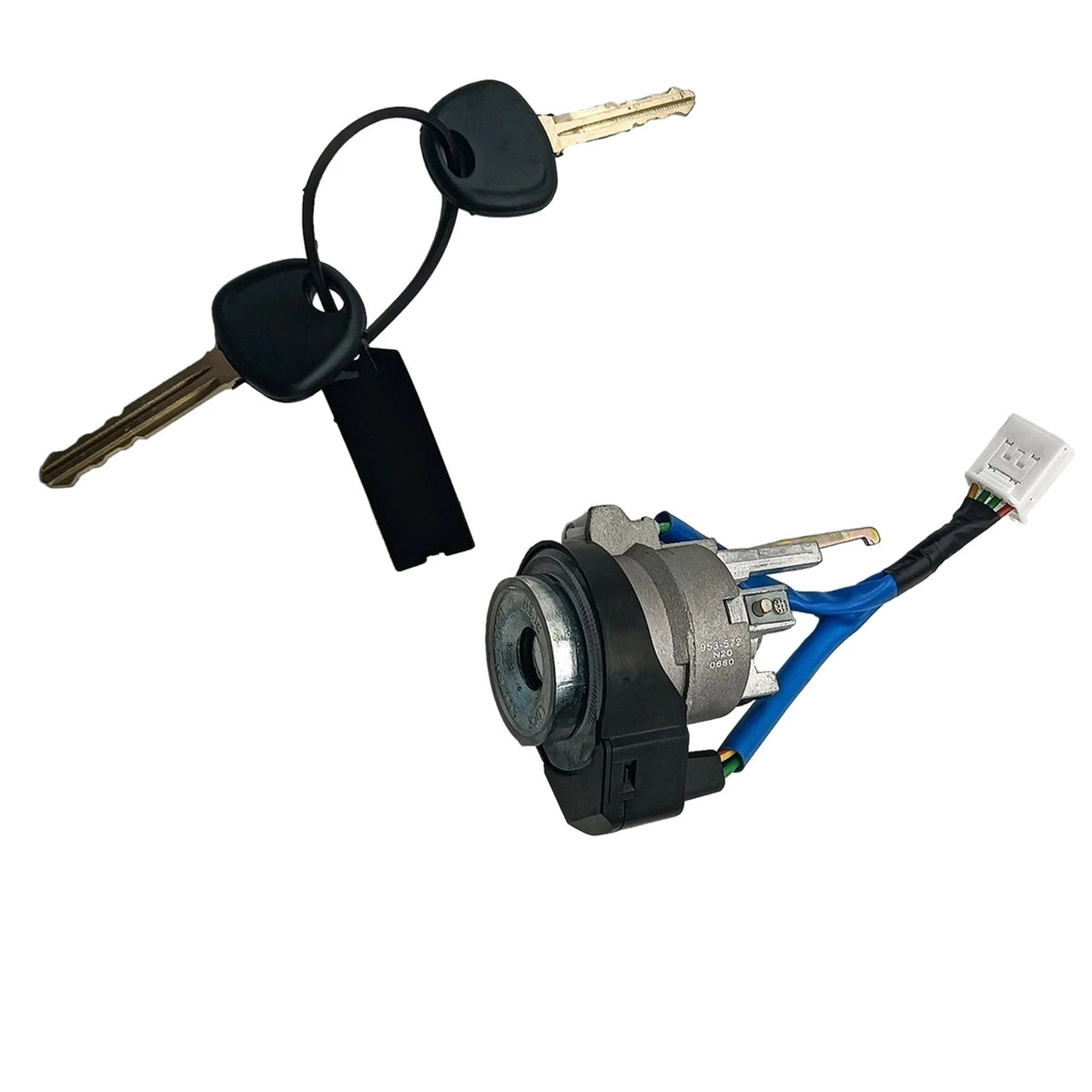 Ignition Lock Cylinder Zamak5 w/2 Keys for Hyundai Elantra (2007–2010)