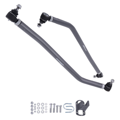 4WD Front Steering Linkage Drag Link Tie Rod Kit for Dodge Ram 2500 3500 (1994–1999)