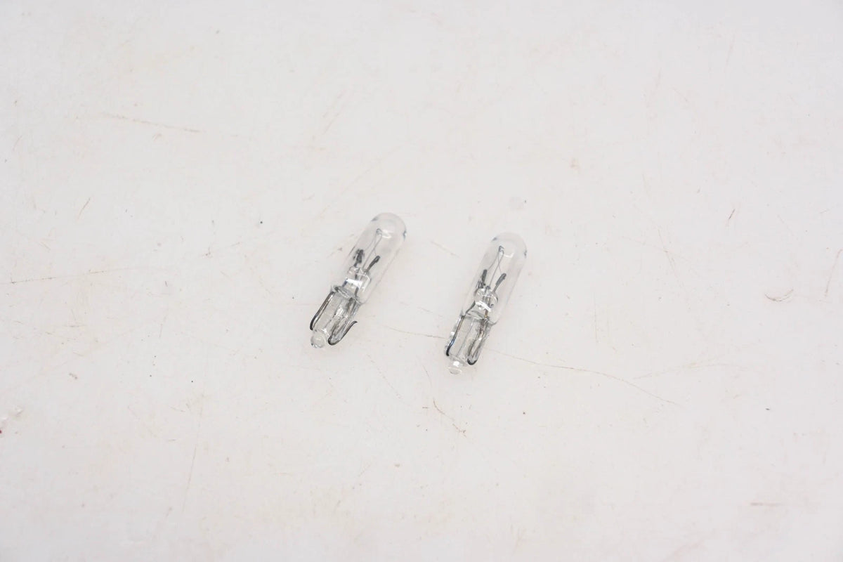 2X Clear 12V .48CP Bulbs for Wagner (NOS)