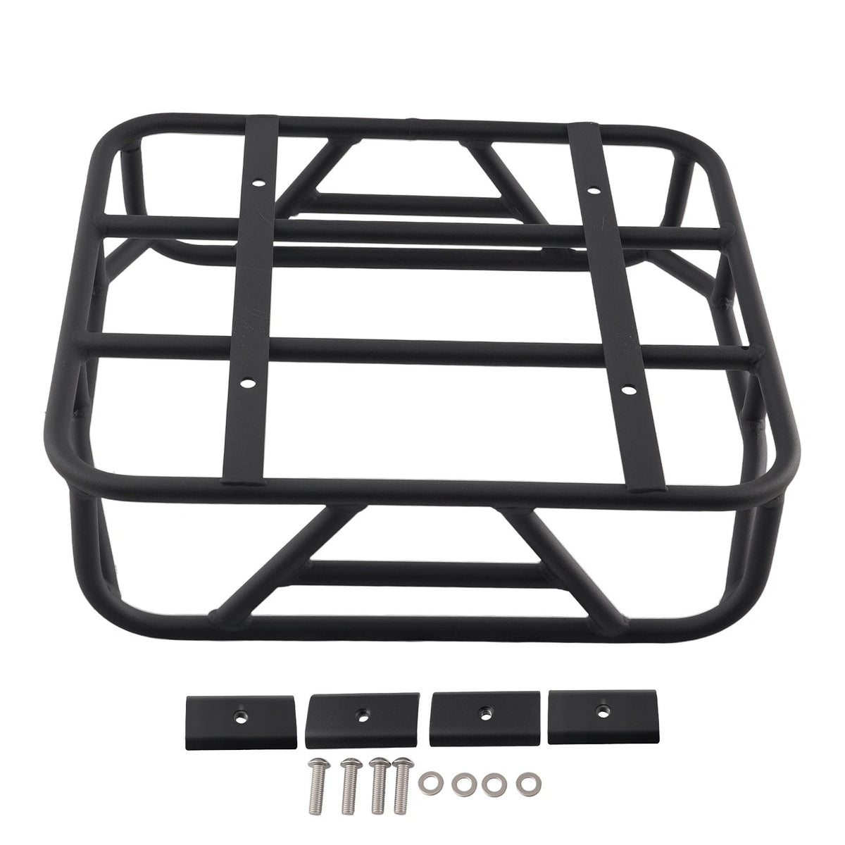 Black Luggage Rack Rear Basket for Honda Trail 125 CT Hunter Cub (2020–2025)