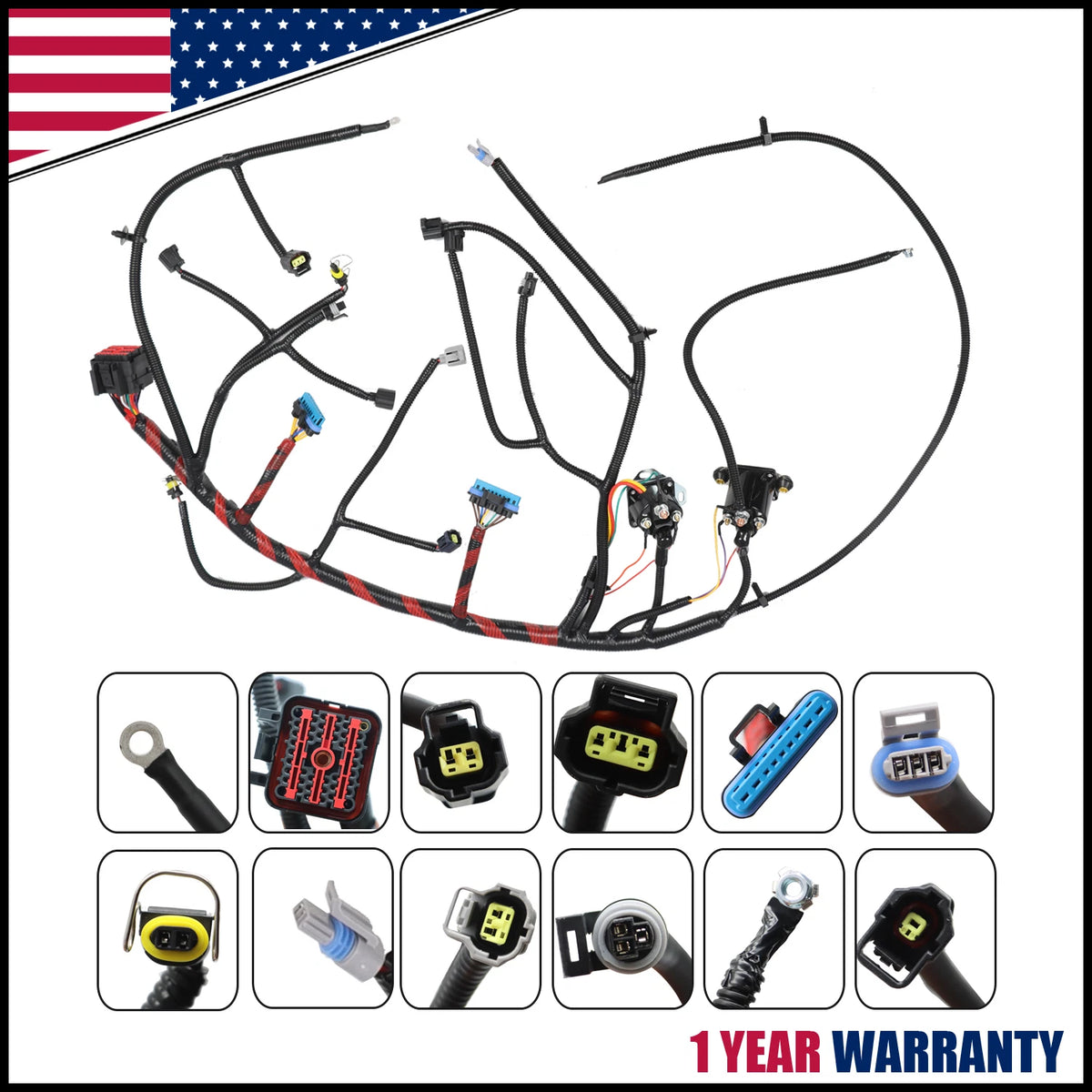 Engine Wiring Harness for Ford F250 F350 F450 F550 Super Duty (1999–2003)