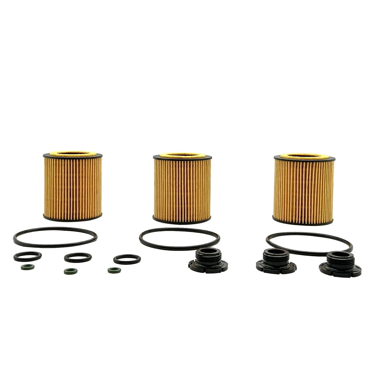 3X Engine Oil Filter WIX WL7509 for BMW F30 F34 F10 E84 F32 F36 F22 E89