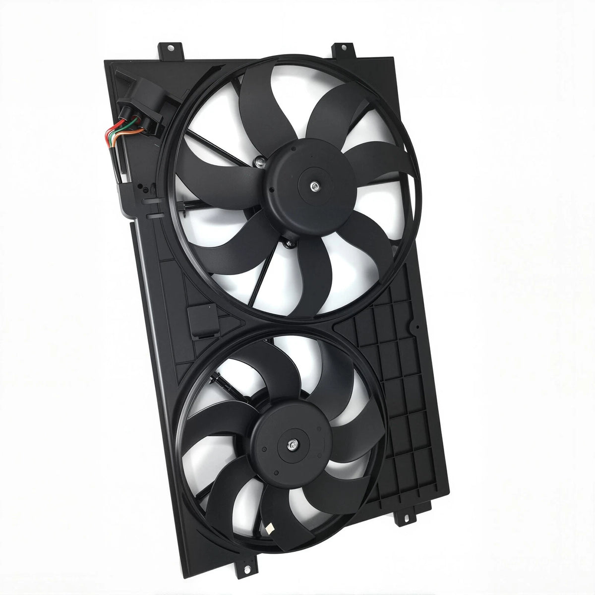 Radiator Condenser Cooling Fan Assembly for Volkswagen Jetta Golf Beetle