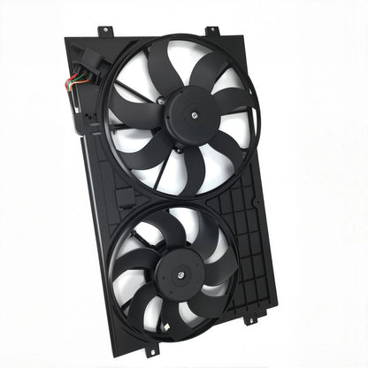 Radiator Condenser Cooling Fan Assembly for Volkswagen Jetta Golf Beetle