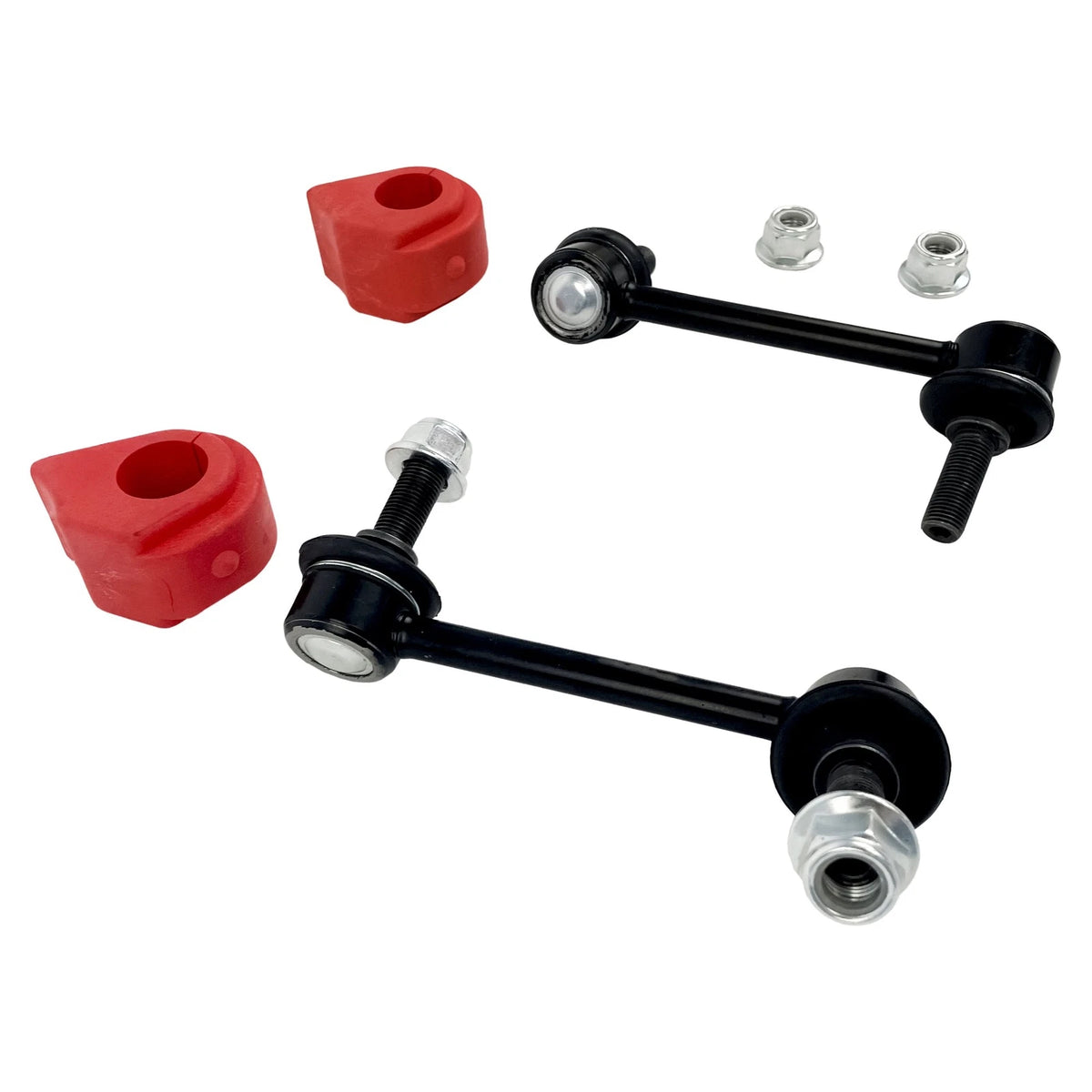 Set of 4 Rear Sway Bar Links & Bushings for Bravada Envoy Rainier Trailblazer (2002–2009)