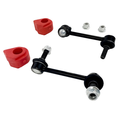 Set of 4 Rear Sway Bar Links & Bushings for Bravada Envoy Rainier Trailblazer (2002–2009)