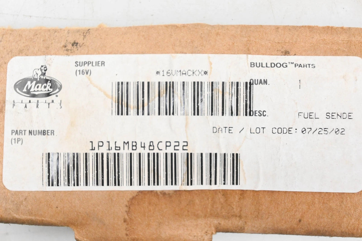 Fuel Sender Unit for Mack 1P16MB48CP22 (NOS)