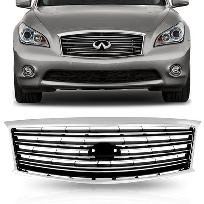 Front Bumper Upper Grille for Infiniti M37 M56 (2011–2013)