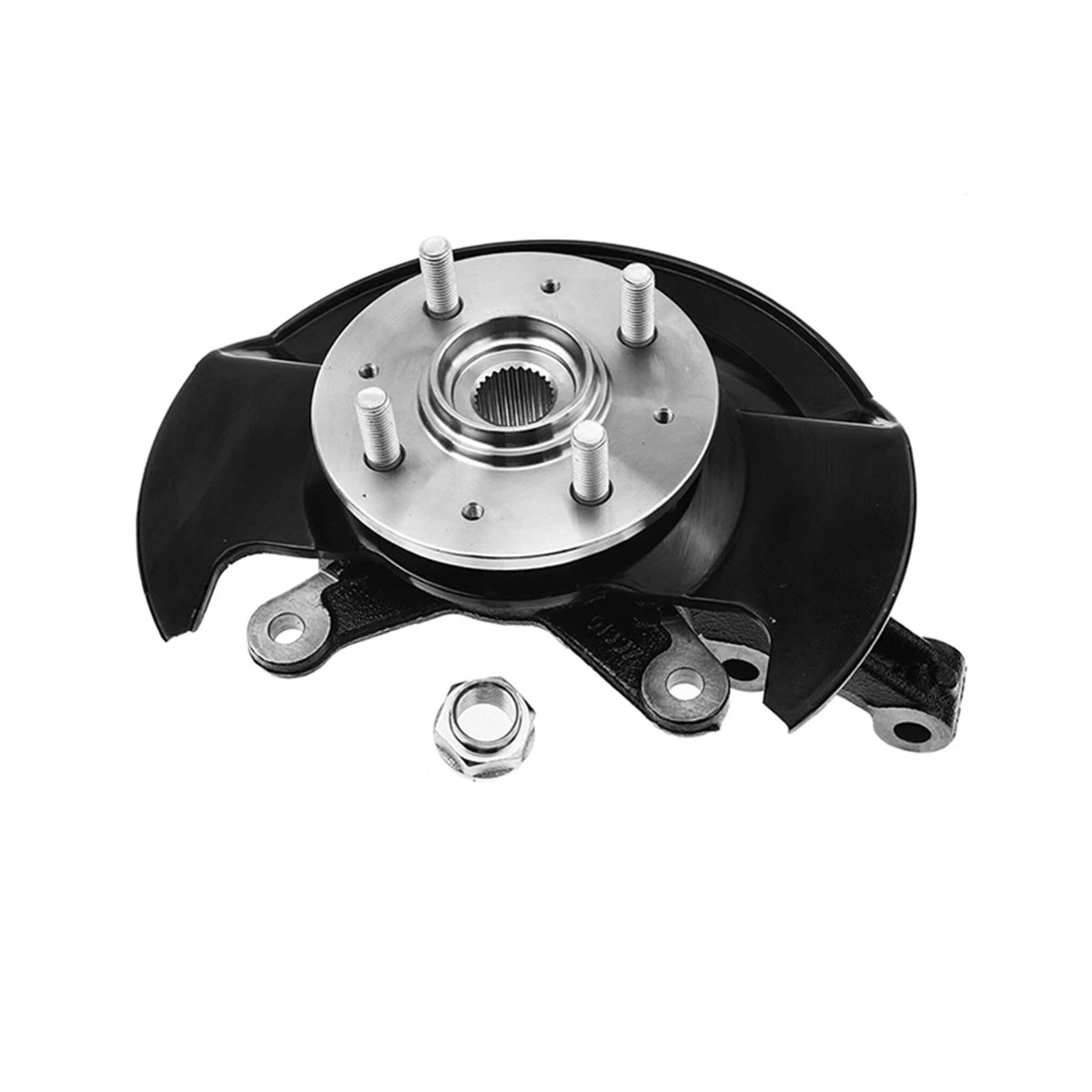 Front Left Steering Knuckle & Wheel Hub Bearing Assembly for Honda Civic (2001–2005)