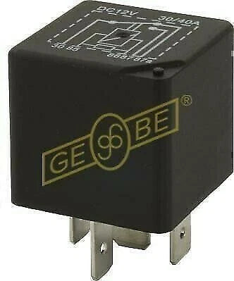 5 Terminal Changeover Mini Relay Resistor for GEBE 990611 (12V 30/40A)