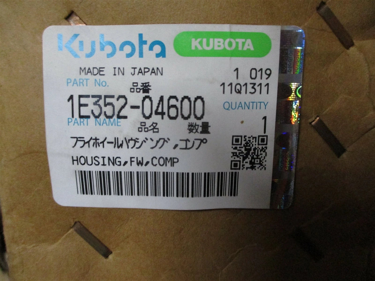 Genuine OEM Flywheel Housing for Kubota WG3800 (1E352-04600)