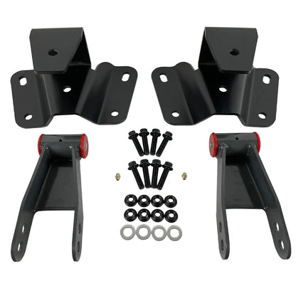 4" Drop Leveling Lowering Shackles Kit for Ford F150 F100 (1973–1996)