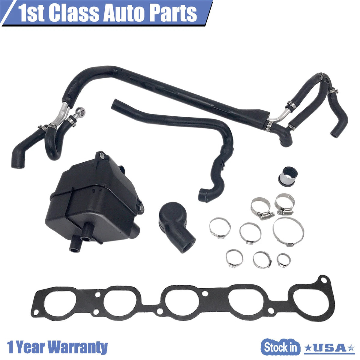 Vent Pipe Kit for Volvo C70 S60 S80 V70 XC70 (2002–2004) [8692211, 30650578]