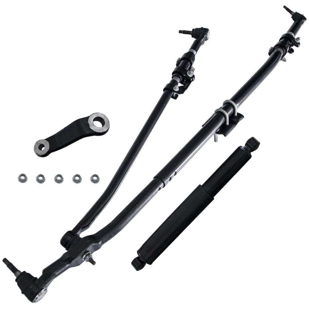 Steering Linkage Pitman Arm Damper Drag Kit for Dodge Ram 2500 3500 (2008–2012)