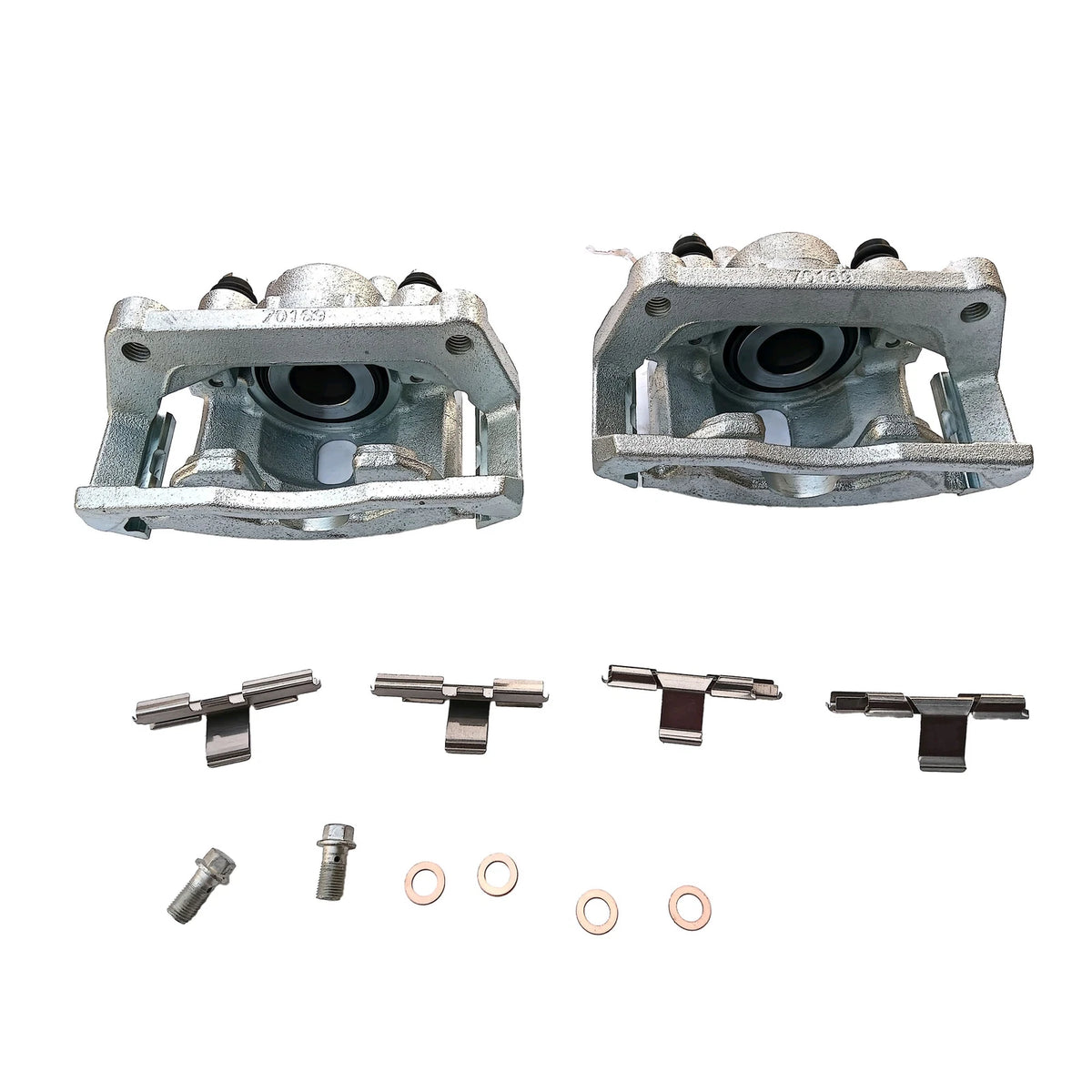 2pcs Rear Brake Caliper w/Bracket for Dodge Durango, Ram 1500, Aspen (2002–2018)