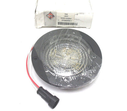 4" Clear Round LED Backup Stop Turn Tail Light for International