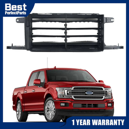 Front Lower Grille Radiator Shutter Assembly for Ford F-150 (2018–2020) JL3Z8475B
