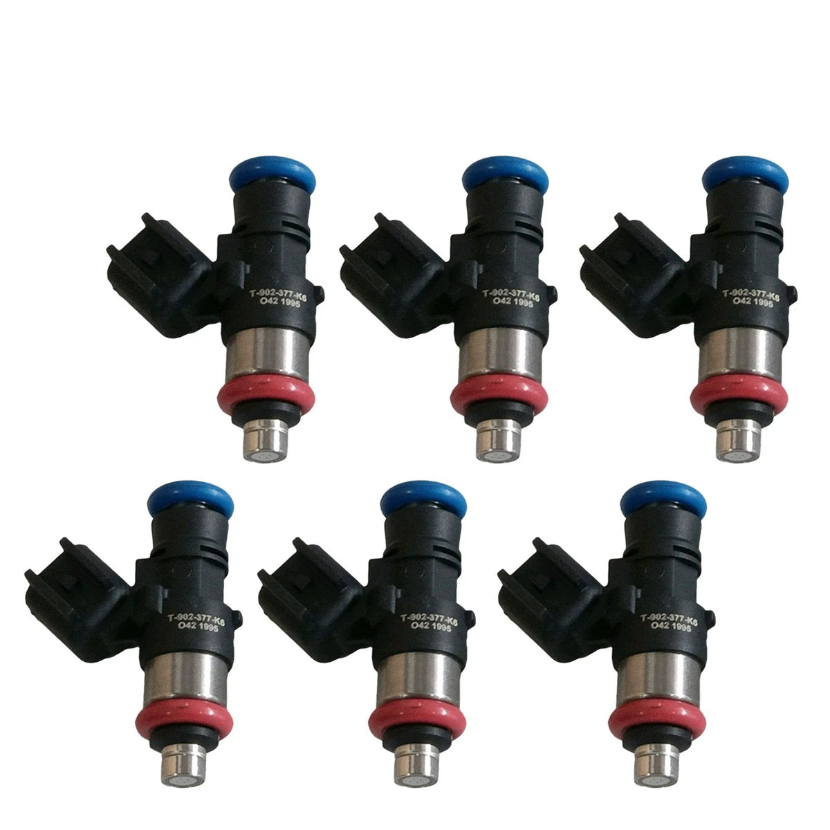 Set of 6 Fuel Injectors for Ford Explorer F-150 Transit-150 250 350 (2020–2023) 0280158371