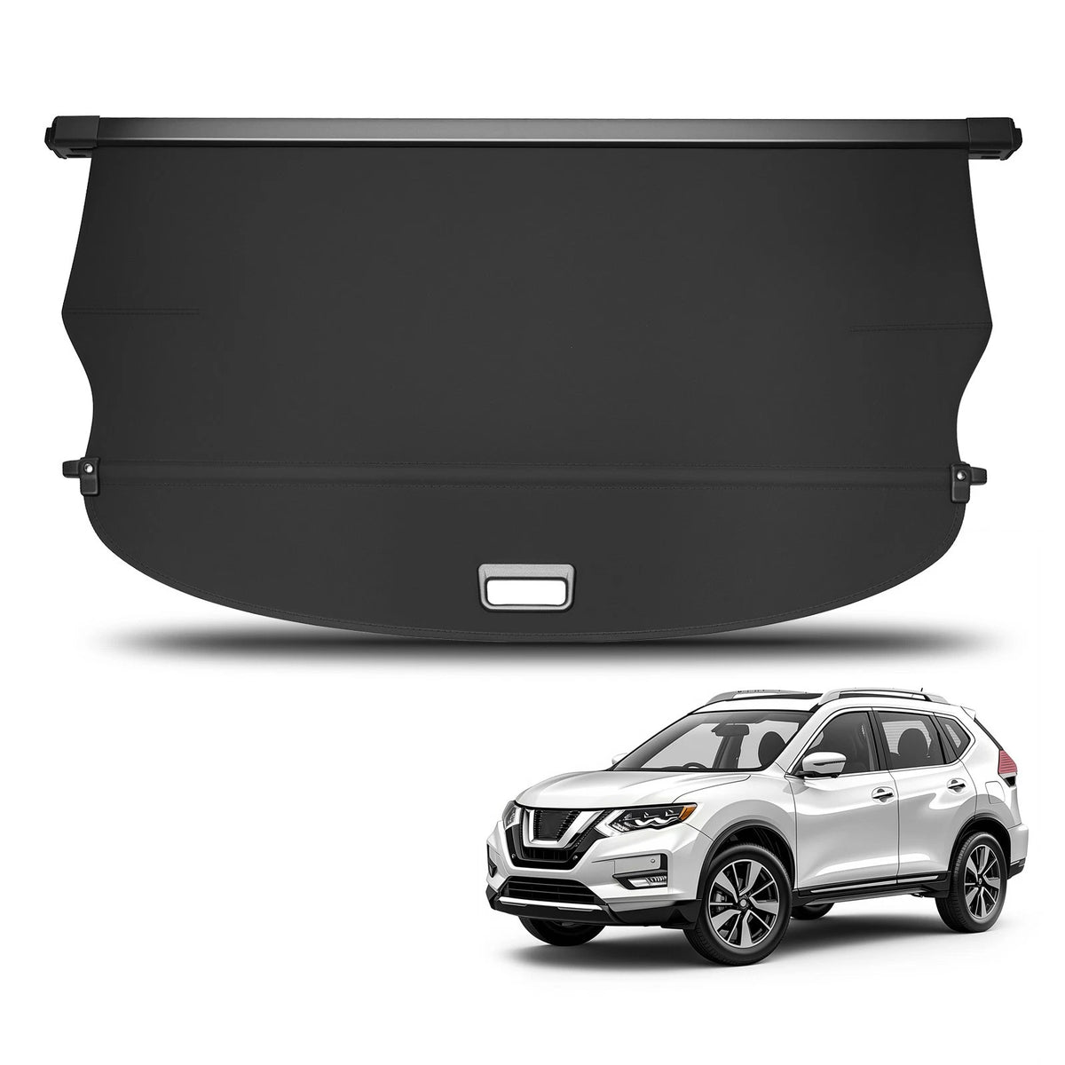 Trunk Security Shade Cargo Cover for Nissan Rogue X-Trail (2021–2025)
