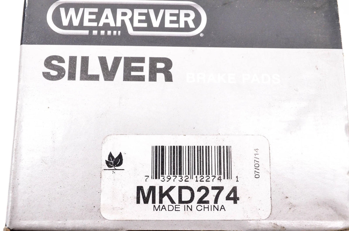 Wearever MKD274 Brake Pad Kit for Wearever (NOS)