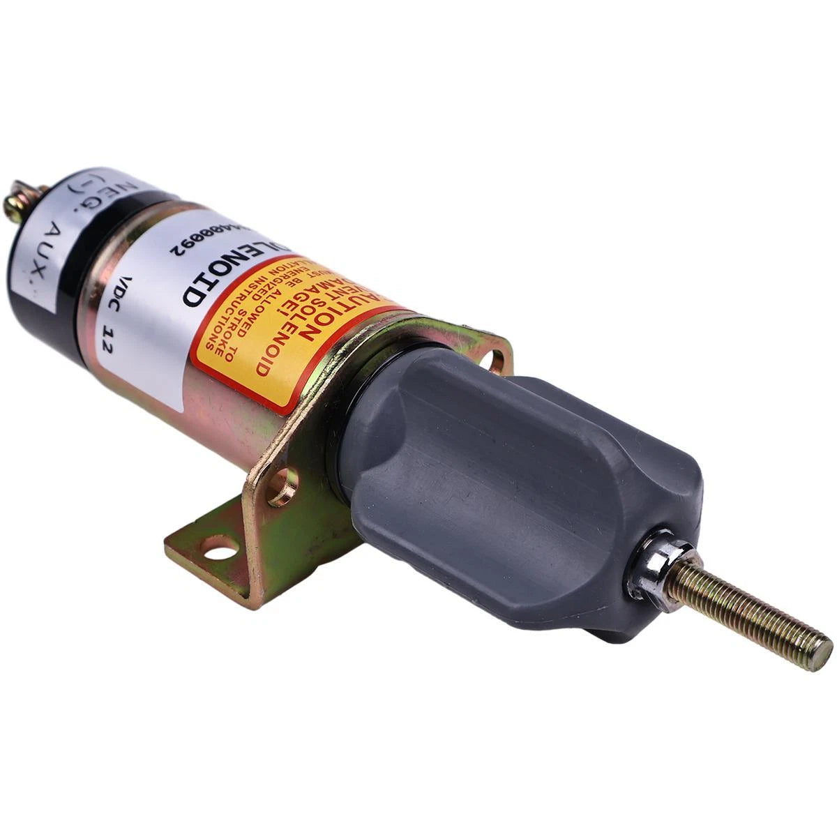 3 Terminals 12V Fuel Shutoff Solenoid for Woodward (1504-12C2U1B1S1A)