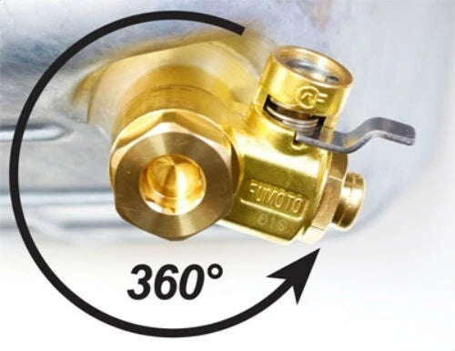 Fumoto F106SX 360° Rotatable Oil Drain Valve M14-1.5 & ADP-106 Adapter
