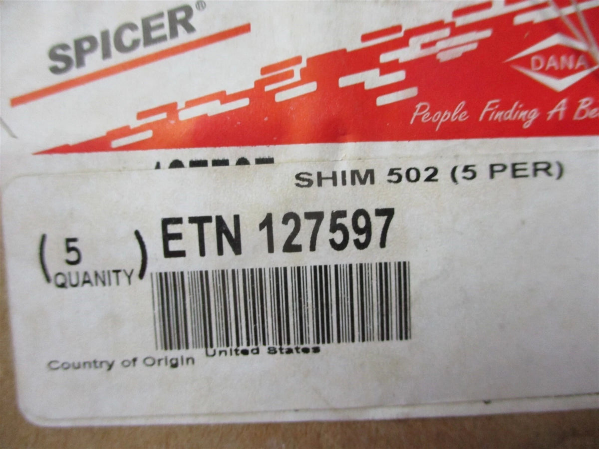 Differential Pinion Shim .010 for Eaton Dana Spicer (127597)