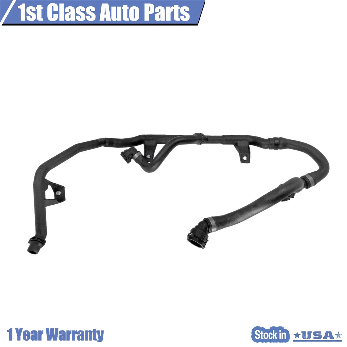 4-Way Water Hose Assembly for BMW 128i 323i 325i 328i 330i (2008–2013) [17127548224]