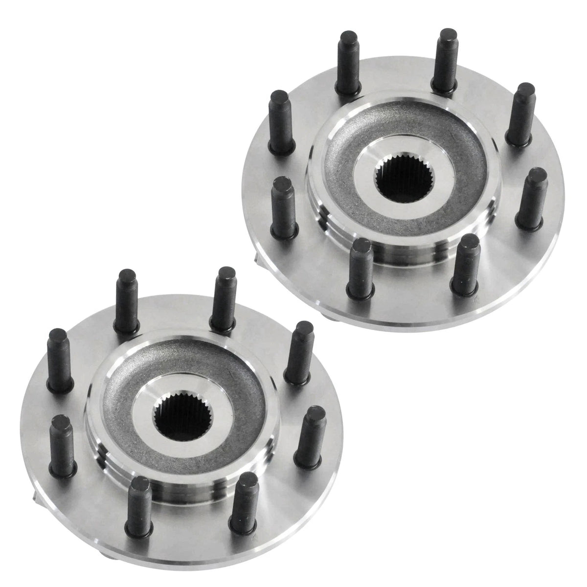 2X Front Wheel Bearing and Hub 515063 for Dodge Ram 2500 3500 (2000–2002)