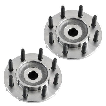 2X Front Wheel Bearing and Hub 515063 for Dodge Ram 2500 3500 (2000–2002)
