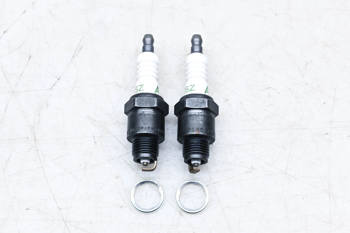 2X ACDelco R46SZ Spark Plugs for