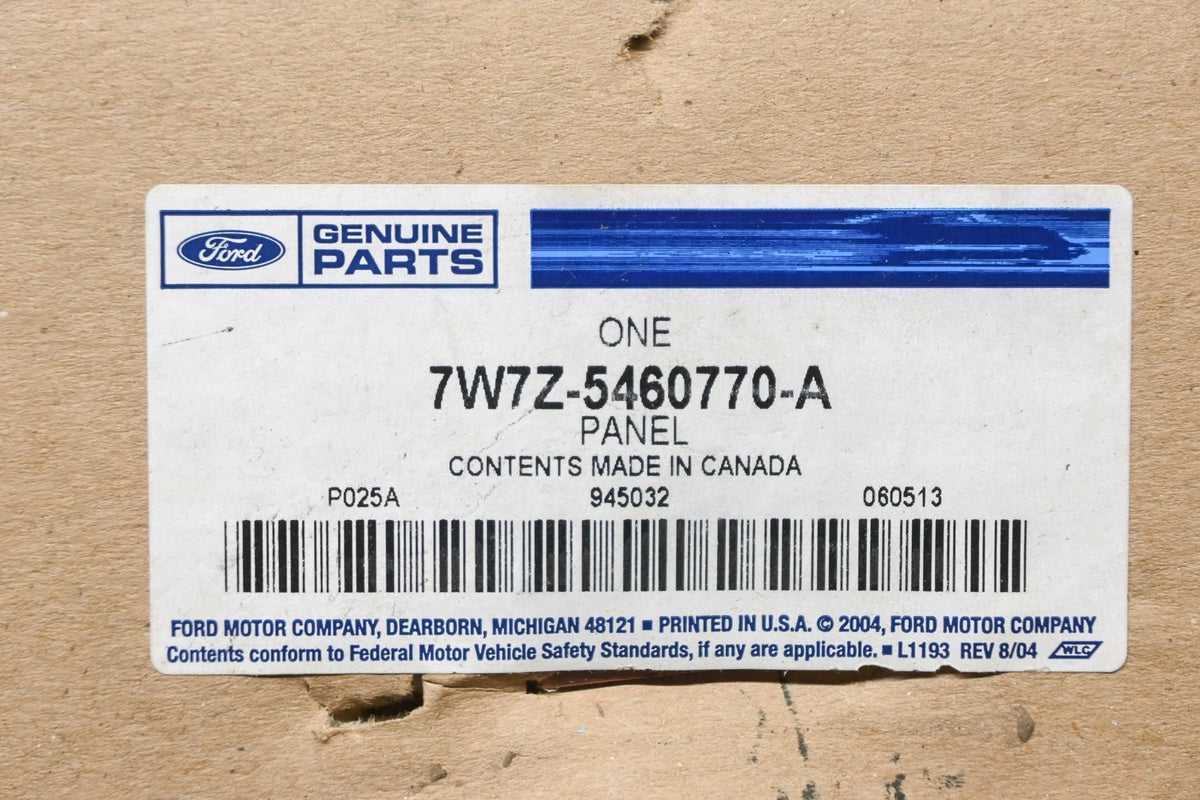 Front Seat Back Trim Panel for Ford (7W7Z-5460770-A)