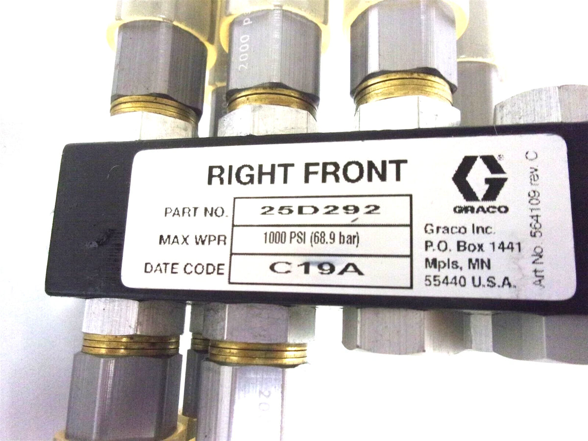 8 Point Valve Module for Graco Right Front (25D292)
