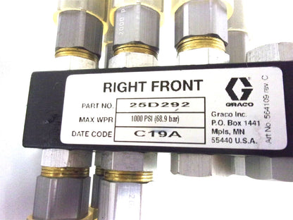 8 Point Valve Module for Graco Right Front (25D292)